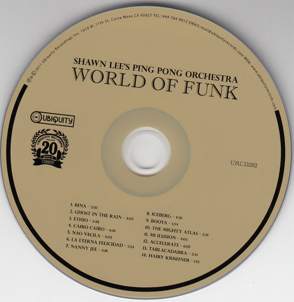 Shawn Lee's Ping Pong Orchestra : World Of Funk (CD, Album)