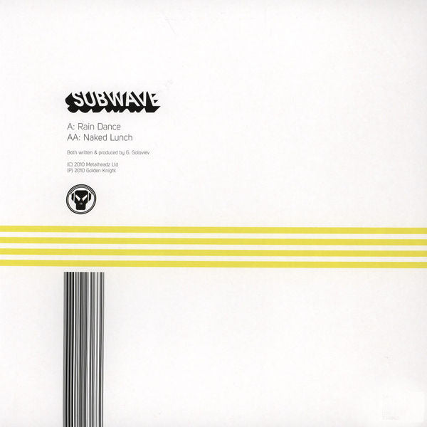 Subwave : Rain Dance / Naked Lunch (12")