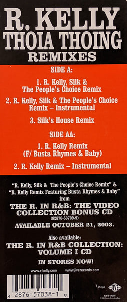 R. Kelly : Thoia Thoing (Remixes) (12")