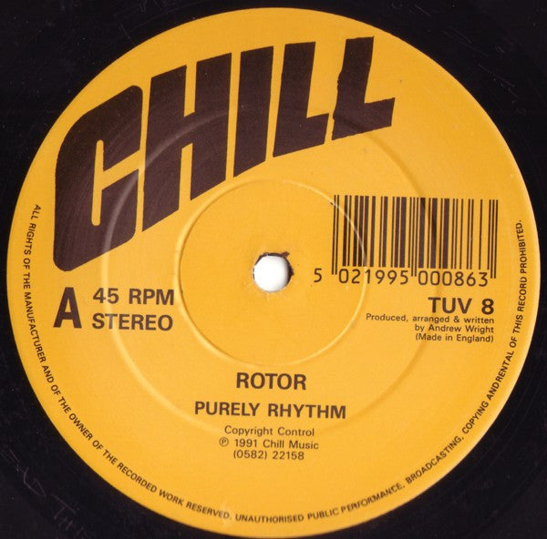 Rotor : Purely Rhythm (12")
