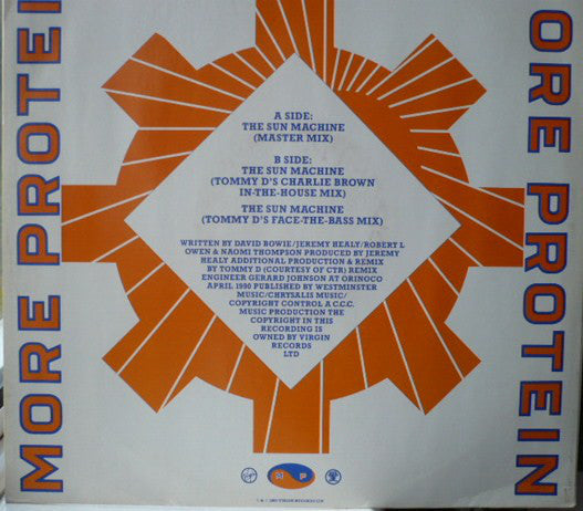 E-Zee Possee : The Sun Machine (12", Single)