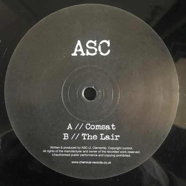 ASC : Comsat / The Lair (12")