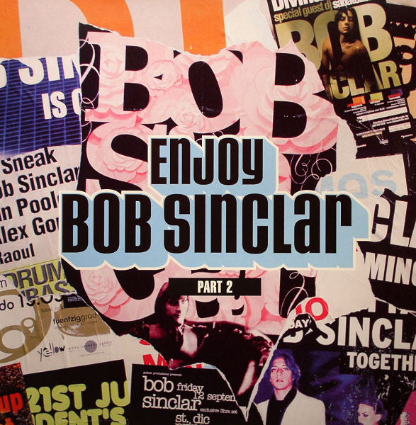 Bob Sinclar : Enjoy (Pt. 2) (2xLP, Comp)