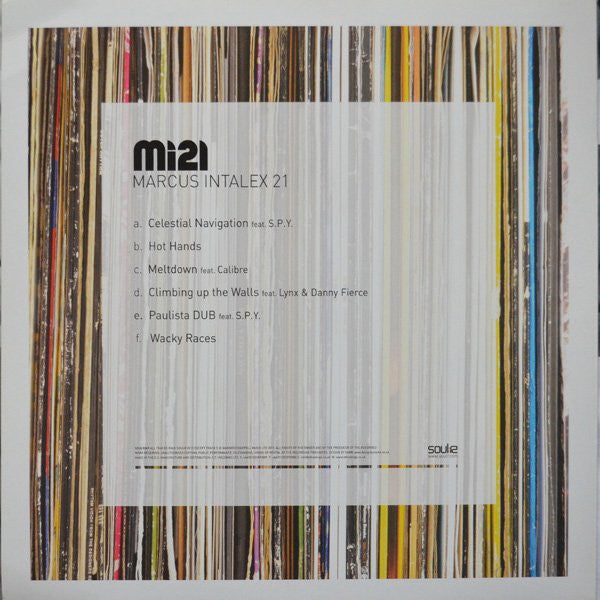 Marcus Intalex : 21 (3x12", Album)
