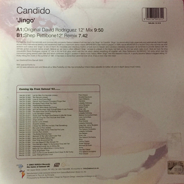 Candido : Jingo (12", RM)