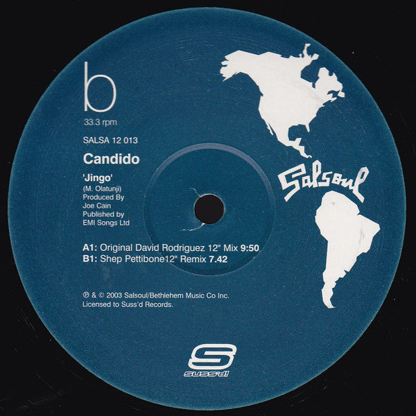 Candido : Jingo (12", RM)