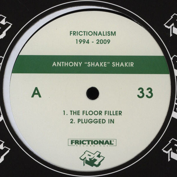 Anthony Shakir : Frictionalism 1994-2009 (12")