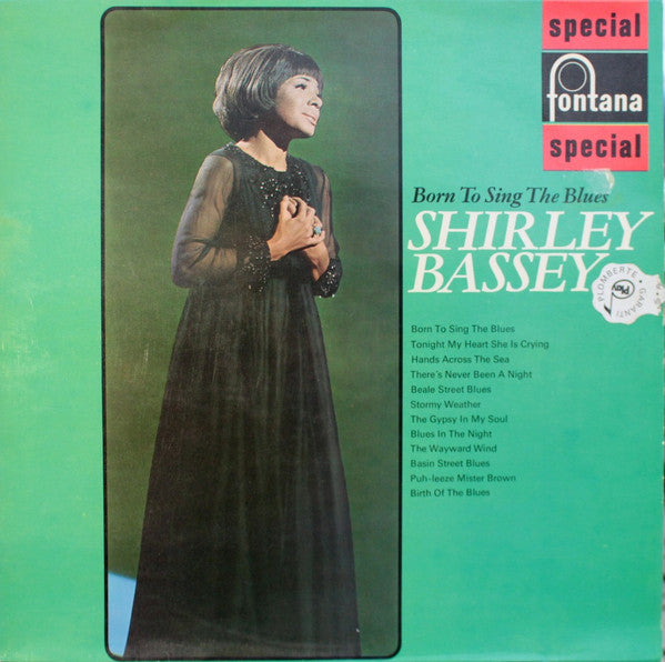 Shirley Bassey : Born To Sing The Blues (LP, Comp)