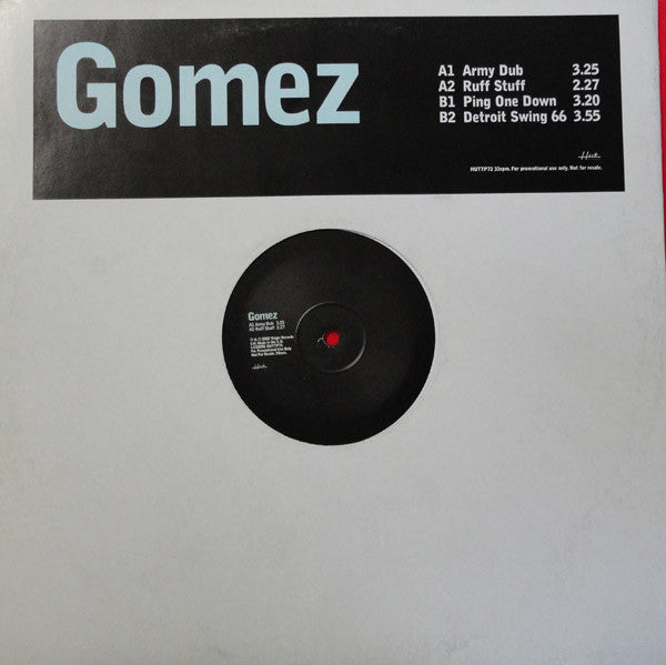 Gomez : Army Dub (12", Promo)