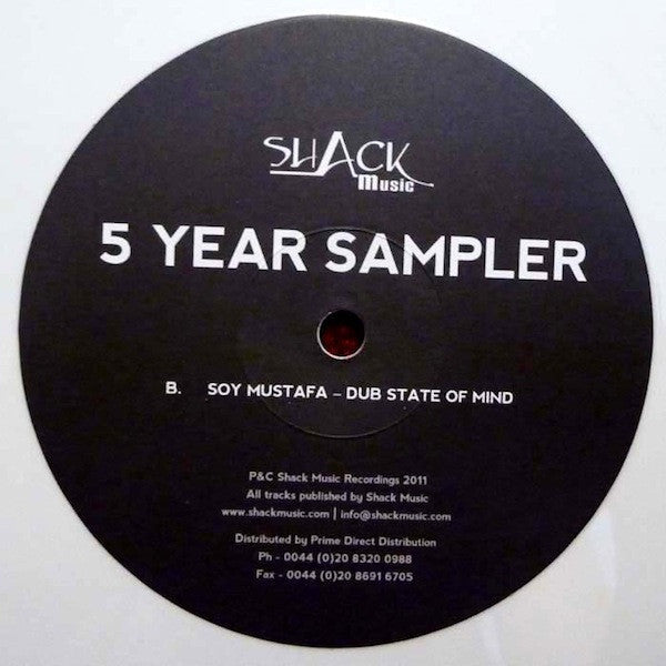 DJ Rocco / Demarkus Lewis / Soy Mustafa : Shack Music 5 Years - Part One (12", EP, Smplr, Whi)