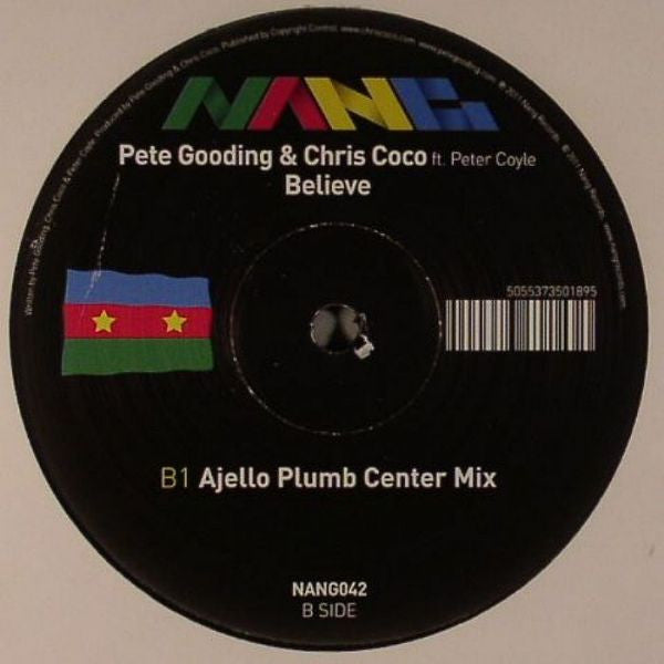 Pete Gooding And Chris Coco Feat. Peter Coyle : Believe (12")
