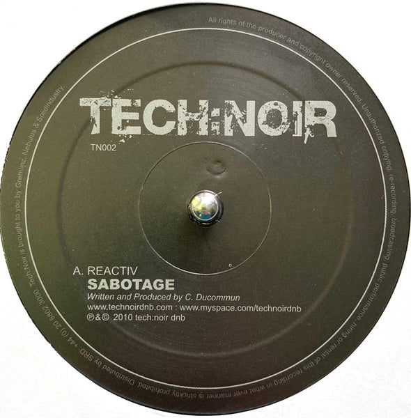 Reactiv : Sabotage / The Watcher (12")