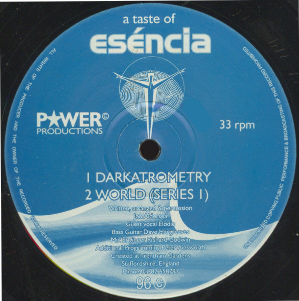 Esencia (2) : A Taste Of Esencia (12")