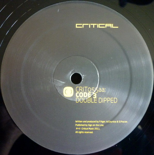 Code 3 (5) : What You Sayin? / Double Dipped (12")