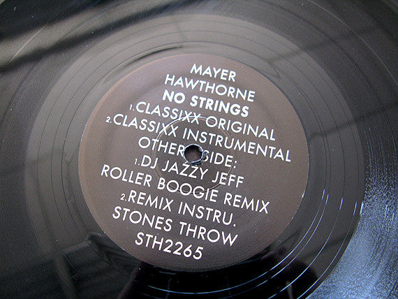 Mayer Hawthorne : No Strings (10", EP)