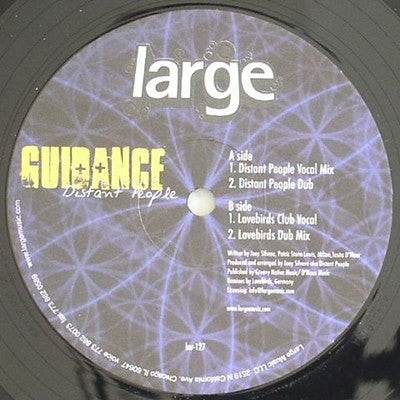 Distant People : Guidance (12")