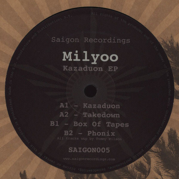 Milyoo : Kazaduon EP (12", EP)