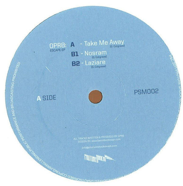 OPR8 : Escape EP (12")