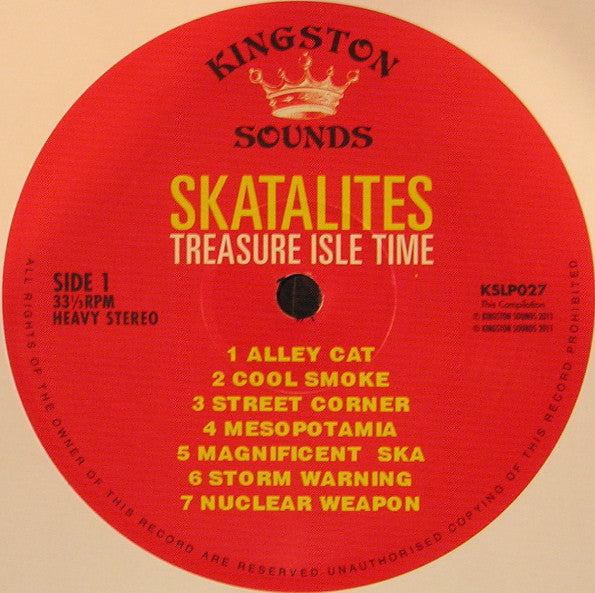 The Skatalites : Treasure Isle Time (LP, Comp, MP)