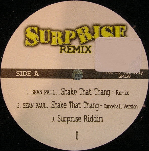 Sean Paul / Assassin : Surprise Remix (12")