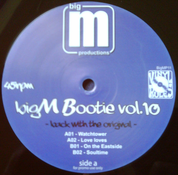 Meuh Dheus : Big M Bootie Vol.10 (12", EP, Promo)