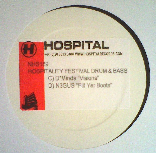 Various : Hospitality Festival Drum & Bass (2x12", EP, Promo)