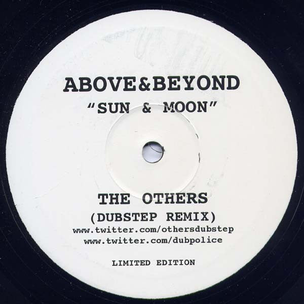 Above & Beyond Feat. Richard Bedford : Sun & Moon (The Others Dubstep Remix) (10", S/Sided, Ltd)