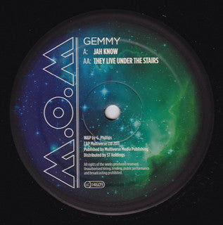 Gemmy (2) : Jah Know / They Live Under The Stairs (12")