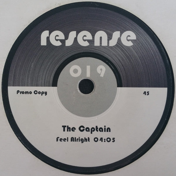 The Captain : Silver Flame / Feel Alright (7", Promo)