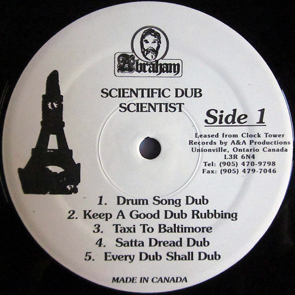 Scientist : Scientific Dub (LP, Album, RE)