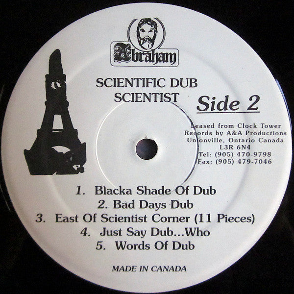 Scientist : Scientific Dub (LP, Album, RE)