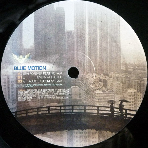 Blue Motion : Stay Forever (2x12", Album)