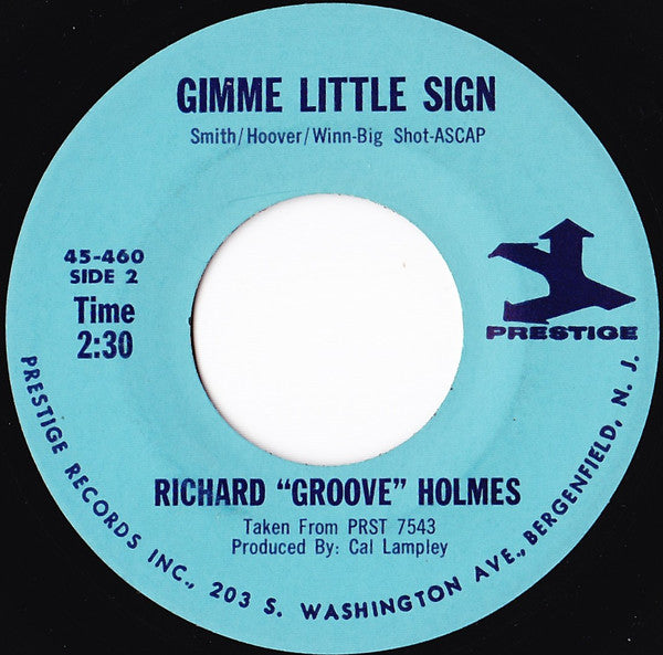 Richard "Groove" Holmes : Soul Power (7")