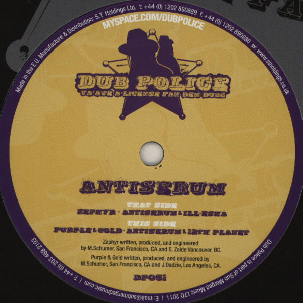 The Antiserum : Zephyr (12")