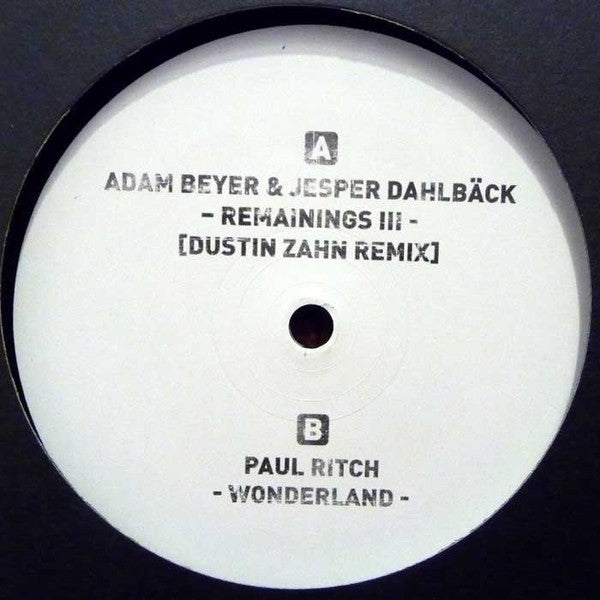 Adam Beyer & Jesper Dahlbäck / Paul Ritch : Untitled (12")