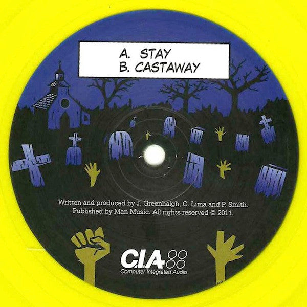 S.P.Y. & Total Science : Stay / Cast Away (10", Ltd, Yel)