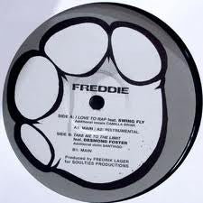 Freddie Cruger : I Love To Rap (12")