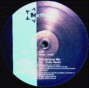 ADF : What I Need (12")