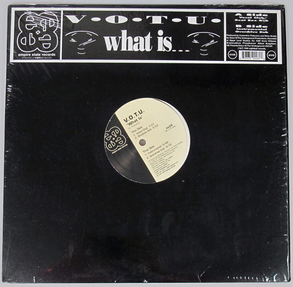 Voice Of The Underground : What Is (12")