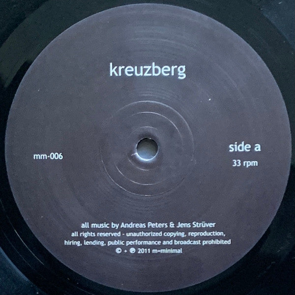 Kreuzberg : Kreuzberg (LP)