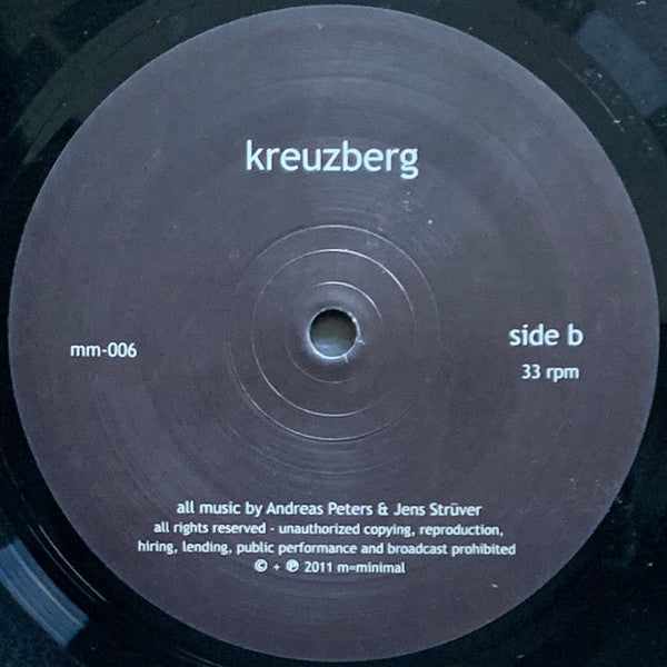 Kreuzberg : Kreuzberg (LP)