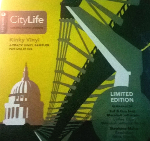 Various : CityLife - Underground London / Kinky Vinyl 4-Track Vinyl Sampler Part One Of Two / Ltd Edition (12", Ltd, Smplr)