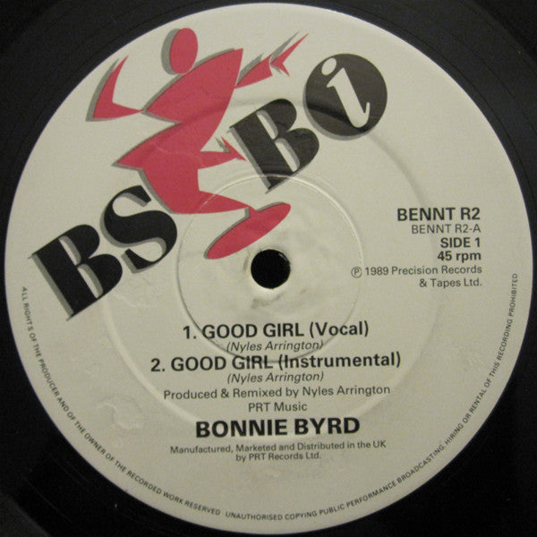 Bonnie Byrd : Good Girl Remix (12")