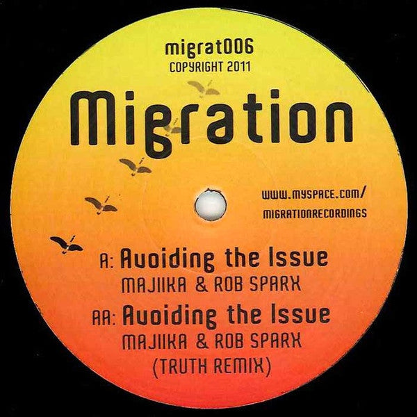 Majiika & Rob Sparx : Avoiding The Issue (12")