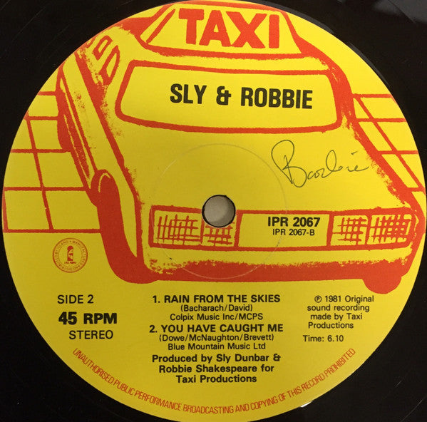 Ken Boothe / Sly & Robbie : Show & Tell / Rain From The Skies / You Have Caught Me (12", Single)