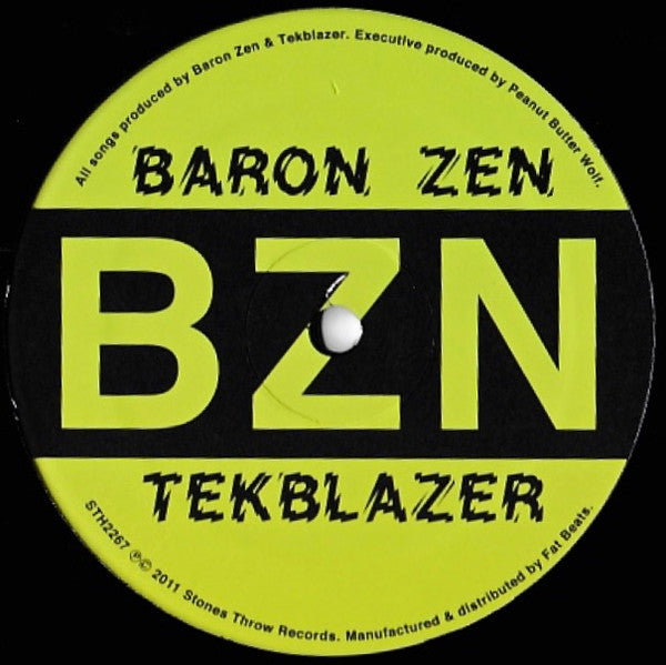 Baron Zen And Tek Blazer : Electrik Surgery (12", EP)