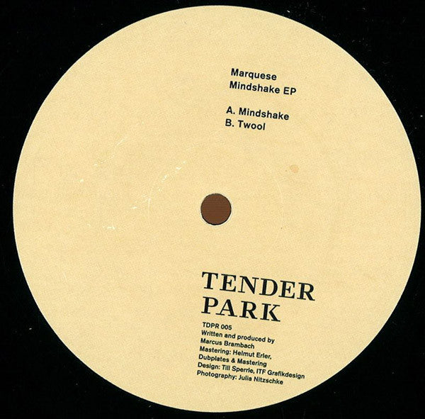 Marquese : Mindshake EP (12", EP)