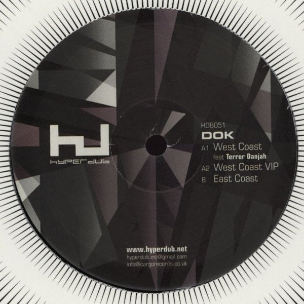 D.O.K : West Coast EP (12", EP)