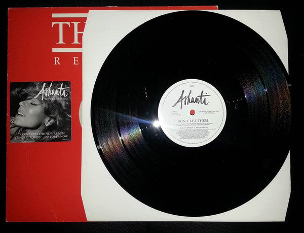 Ashanti : Don't Let Them (12", Promo)