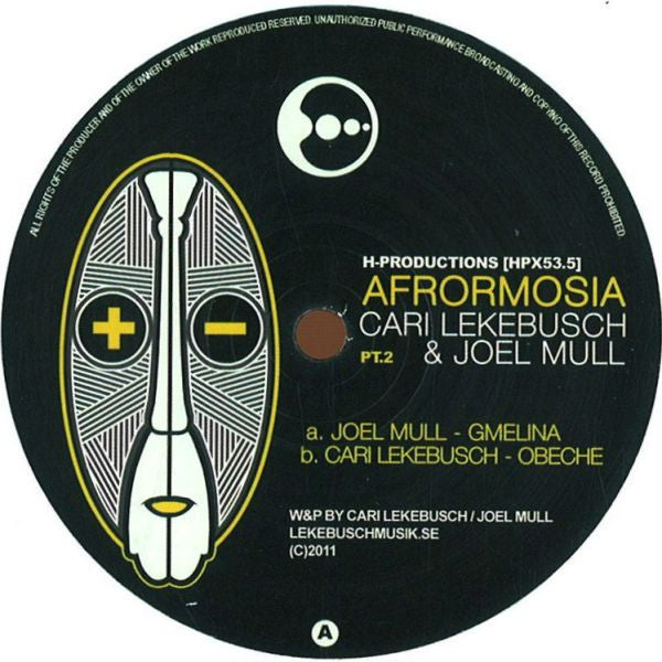 Cari Lekebusch & Joel Mull : Afrormosia Pt.2 (12")